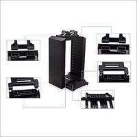 Boîtier de rangement pour disques de jeu PS4, support de collection pour manettes PS4