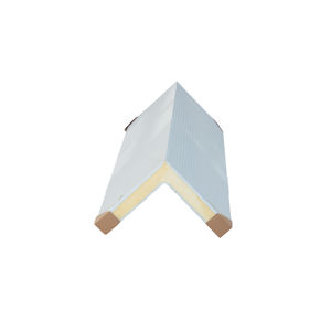 Panel <span class=keywords><strong>de</strong></span> pared acústico Panel sándwich externo <span class=keywords><strong>para</strong></span> techo y almacén Aislamiento térmico Hecho <span class=keywords><strong>de</strong></span> material <span class=keywords><strong>de</strong></span> poliuretano metálico - Product Image 1