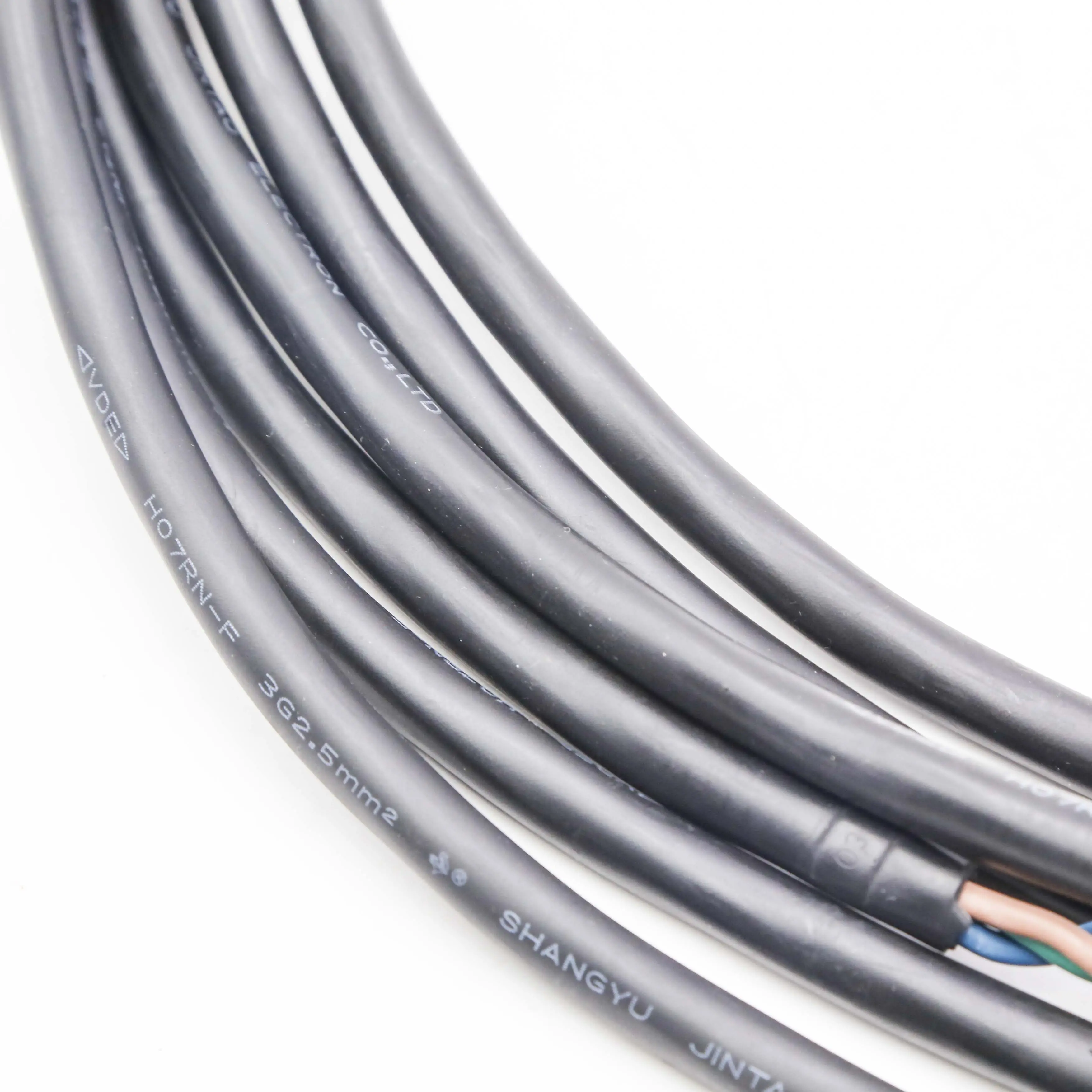 450/750v ab avustralya kore standart kauçuk kılıflı esnek kablo