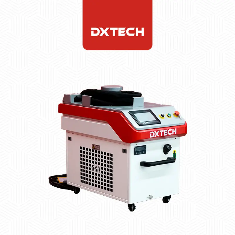 DXTECH lazer el düzenlenen 1500W metal yağ lazer temizleme makinesi 1000W kaldırmak