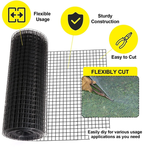 <span class=keywords><strong>Grillage</strong></span> soudé pour la construction, en fer galvanisé, maille carrée 50x50mm, résistant à la corrosion, pliage, découpe, déroulage - Product Image 3