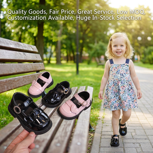 Zapatos de Suela Suave para Bebé Niña, Zapatos de Princesa Antideslizantes para Bebés - Product Image 1