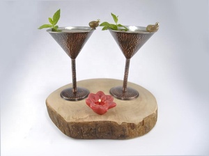 Martini Handmade <b>Copper</b> Mug New Design Handmade Cocktail Goblet Luxury Tabletop Ware Serving <b>Cup</b> - Product Image 2