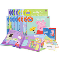 Livre d'histoires interactif Little Einsteins, jeu de société théâtral Peppa Pig en anglais oral, pour apprendre les mots fréquents en anglais parlé