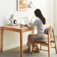 Solution de mobilier en promotion : Ensemble de mobilier de cantine de luxe en bois massif, table à manger moderne à prix avantageux