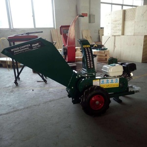 Hot Selling Portable Gasoline <b>Powered</b> 7.5HP Engine Wood Processor Machine Wood Chipper Shredder Branch Shredder Logger Farm - Product Image 2