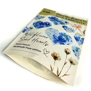 Bolsa con cierre hermético de alta calidad, personalizada, con muesca para rasgar, a prueba de humedad, para envasado de semillas. - Product Image 6