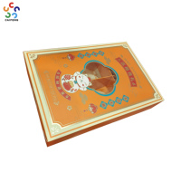 Cajas de Regalo de Papel Ecológicas Impresas Personalizadas con Ventana, Impresión de Logotipo Dorado, Forro de Esponja, Caja Plegable de Cartón Artesanal