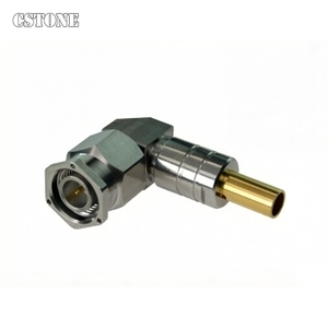 TNC3200S-M2801_MIL RF_ตัวเชื่อมต่อปลั๊ก TNC แบบหนีบมุมฉากสำหรับ IW 280118GHz VSWR1.5 - Product Image 1