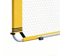 Terrain de jeu portable en gros Diviseur de terrain de football Clôture de pickleball Barrière intérieure extérieure pour sports Filet de retour