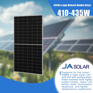 แผงโซลาร์เซลล์ JA Solar รุ่น JAM54D40 410-435/MB ซีรีส์ N-type แบบสองหน้า (Bifacial) ครึ่งเซลล์ (Half-Cell) กระจกสองชั้น (Double Glass) โมโนคริสตัลไลน์ (Mono) ประสิทธิภาพ 22.3% กำลังไฟ 410 วัตต์ - Product Image 4