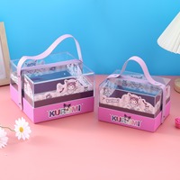 Acrylique clair mignon bébé fille et garçon naissance coffrets cadeaux