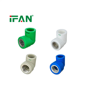 IFAN Raccords de tuyauterie PPR en laiton à filetage mâle et <span class=keywords><strong>femelle</strong></span>, plusieurs styles, PN25, pour l'amélioration de l'habitat - Product Image 3