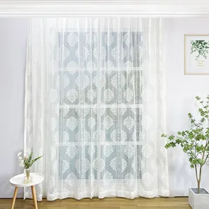 Home Decoration Curtain Woven Jacquard Curtain General Pleat For Bedroom Living Room