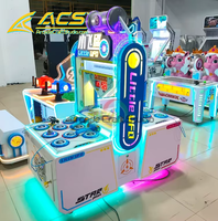 Nouvelle machine de jeu d'arcade à monnayeur de haute qualité ACS, jeu de frappe UFO Whack Mole pour enfants, jeu de frappe au cochon à marteau, économique