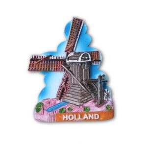 Wholesale Custom Resin Crafts Refrigerator Magnets AMSTERDAM Nepal Landscape <b>Fridge</b> Magnet Home Decor - Product Image 2
