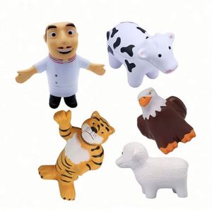 Custom Pu Foam Anti-Stress <b>Ball</b> Unisex Chef Design <b>Squeeze</b> for Kids Aged 5-7 Years Promotional Toy With Printed Logo - Product Image 1