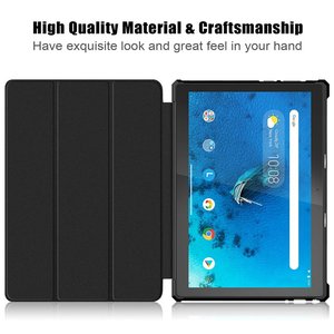 Per <span class=keywords><strong>Lenovo</strong></span> <span class=keywords><strong>M10</strong></span> TB-X605F <span class=keywords><strong>custodia</strong></span> per <span class=keywords><strong>Tablet</strong></span> per <span class=keywords><strong>Lenovo</strong></span> <span class=keywords><strong>M10</strong></span> TB-X605F TB-X505X <span class=keywords><strong>custodia</strong></span> Anti-caduta Tri-fold PU Flip Cover con riattivazione automatica del sonno - Product Image 5