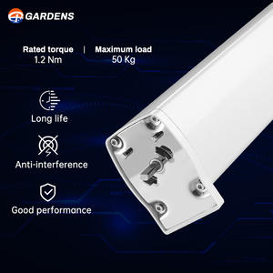 Motor para Cortinas <span class=keywords><strong>de</strong></span> Jardín, Hogar Inteligente, Abridor <span class=keywords><strong>de</strong></span> Cortinas Eléctrico Inteligente Tuya con Longitud <span class=keywords><strong>de</strong></span> Riel Personalizada, Control Remoto WIFI - Product Image 2