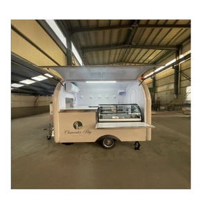 HANYI 2025 Macchinari per Street Food per Piccole Imprese, Rimorchio per Gelati, Carretto per Hot Dog, Carretto per Caffè, Bar Mobili, Mini Food Truck - Product Image 1