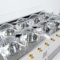 MILES Galaxy Pro V8 Commerciële IJs- en Gelatomachine, Water, Fruit/Noten/Yoghurt Opties, 304 RVS Voedselveilig, Hoogwaardig