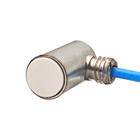 Capteur AE miniature haute température W500/3 177°C 260kHz avec plage de fréquence 40kHz-600kHz, connecteur BNC pour tests CND