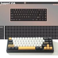 Kit de clavier mécanique LMK66 à 66 touches, Type-C, 2.4G, 5.0, sans fil, boîtier en aluminium anodisé CNC, batterie 3000mAh, bouton VIA RGB