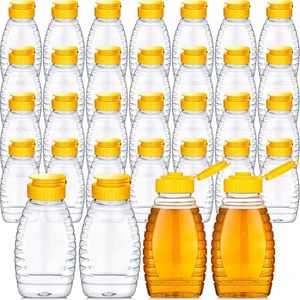 Hot Selling Newest Honey <b>Bottle</b> <b>Squeeze</b>, Plastic <b>Bottle</b> for Honey 250ML 500ML Dispenser <b>Bottle</b> - Product Image 1