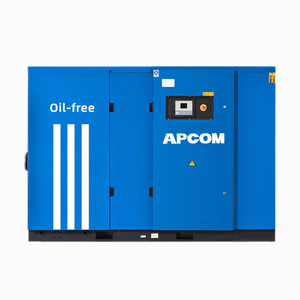 Compresor de Aire de Tornillo Sin Aceite Lubricado por Agua APCOM Clase 0, Aire Limpio Sin Aceite, 7.5-315kW, Compresor de Tornillo VSD PM Personalizado - Product Image 2