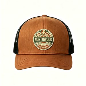 Casquette Trucker à 6 Panneaux en Maille Légère et Respirante, Réglable, Protection Solaire pour Sports de Plein Air, Randonnée, Camping - Product Image 1