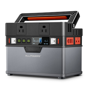 Estación de Energía Portátil para Exteriores de 300w, Cargador Solar/AC para Laptop - Product Image 1
