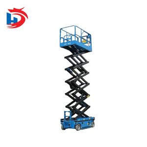 Plataforma Elevadora de Tijera Eléctrica de 10 m, Plataforma de Trabajo Aérea de Alta Resistencia para Mantenimiento de Fábrica - Product Image 1