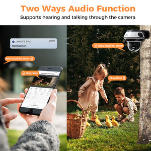Hiseeu Outdoor IP66 Vandal-proof 4X Optical Zoom Poe <strong>Camera</strong> Xmeyee Por 2-way Audio Indoor Home Dome Ptz Cctv IP <strong>Camera</strong> - Product Image 4