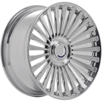 Rines Forjados Personalizados de Lujo Pintados de 19 20 21 22 23 Pulgadas con Múltiples Radios 5X112 5X114.3 5X120 para Rolls Royce Cullinan