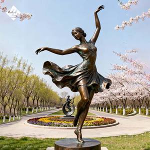 आधुनिक अमूर्त उच्च गुणवत्ता कला प्रसिद्ध सुंदर जीवन आकार धातु बड़ी महिलाओं ने पानी कांस्य मूर्तिकला कस्टम - Product Image 5