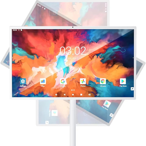 Monitor de TV Portátil Inteligente Android 13 de 32 Pulgadas FHD LCD con Pantalla Multitáctil, Soporte, Batería, Inalámbrico, Ajustable, 8GB RAM, 32GB - Product Image 1