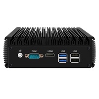 Mini Router Sin Ventilador de 2.5G, 6 Inte1 I225 J4125 Quad Core, 2*DDR4, OPNsense, PfSense, Firewall, Mini PC Barebone