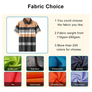 Camiseta Polo de Manga Corta de Algodón de Alta Calidad con Logotipo Personalizado, Nuevo Estilo, para Hombre, Camiseta de Negocios a Rayas, Polo Básico de Golf - Product Image 4