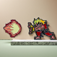 Insigne argenté en émail doux Street Fighter personnalisé en alliage de zinc Sac à dos imprimé UV Accessoires vestimentaires Bijoux de collection