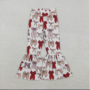 กางเกงโยคะขาบานพิมพ์ลาย 4 สีสำหรับเด็กผู้หญิง ชุดเซ็ตสำหรับพี่น้อง - Product Image 5