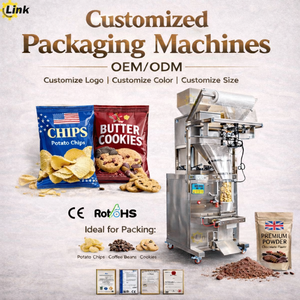 Máy đóng gói đa chức năng tốc độ cao dành cho kẹo, sôcôla, trái cây sấy khô, khoai tây chiên - Product Image 2