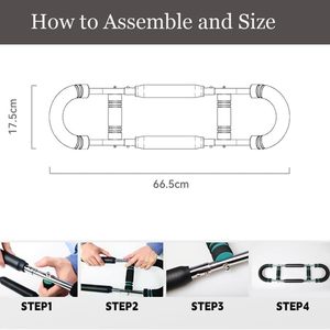 Dụng cụ tập luyện cơ bắp, máy tập ngực, máy xoay tay, dụng cụ tăng cường sức mạnh cẳng tay có thể điều chỉnh, máy xoay tay Saker - Product Image 3