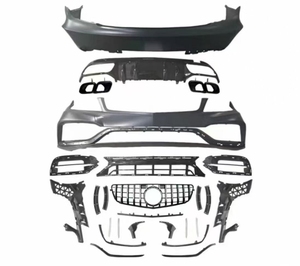 Kit carrosserie de haute qualité pour <span class=keywords><strong>Mercedes</strong></span> Benz Classe C W204 <span class=keywords><strong>2011</strong></span>-2014 C260 C200 C300, mise à niveau W205 <span class=keywords><strong>C63</strong></span> <span class=keywords><strong>AMG</strong></span>, pare-chocs, calandre, ajustement OEM - Product Image 2