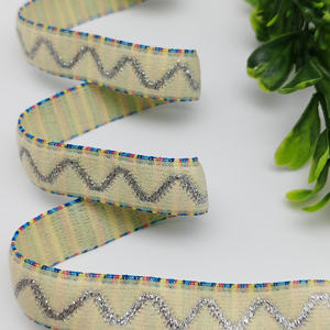 Logo Printed Non-slip <b>Elastic</b> Colorful Nylon Plain Weaving Webbing Factory Direct Commercial High Elasticity <b>Elastic</b> Band Strap - Product Image 3