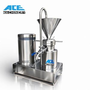 Machine à haute efficacité en acier inoxydable pour la fabrication de tahini et de beurre de cacahuètes, moulin colloïdal pour noix, soja, maïs et farine - Product Image 6