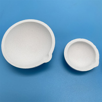 Creuset en céramique de quartz de 1000 g pour la fusion et le raffinage de l'or, de l'argent, du laiton et du platine