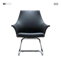 Chaise de bureau en cuir Geniume Boss Black Swivel Chair