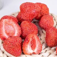 Vente en gros de haute qualité à bas prix Fraise congelée Fruits séchés Goût sucré Processus de séchage FD Emballage en vrac