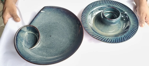 Pottery <b>Plates</b> Handmade Ceramic Tableware <b>For</b> Restaurant Hotel Catering Home Kitchen Dining Serving And Decorative <b>Display</b> Use - Product Image 4