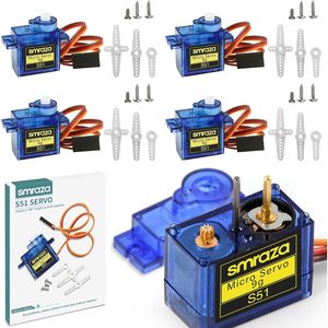 Smraza S51 <b>Micro</b> <b>Servo</b> 9g Metal Gear For Arduino Rc Robot Car Airplane Helicopter - Product Image 1